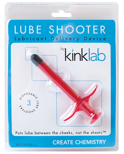 Shop KinkLab Lube Shooter - Red online