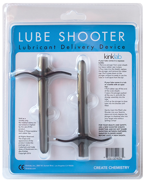 Order KinkLab Lube Shooter - Smoke online