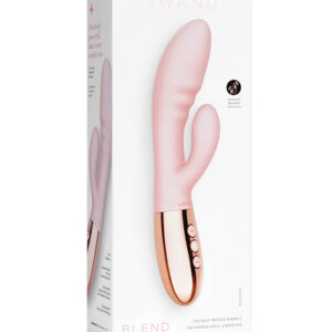 Shop Le Wand BLEND Double Motor Rabbit Rechargeable Vibrator - Rose Gold online