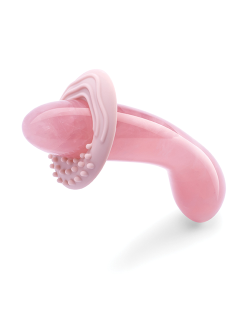 Le Wand Crystal G-Wand Stimulator - Rose Quartz for sale