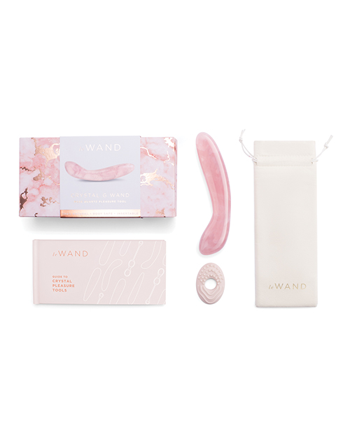 Shop Le Wand Crystal G-Wand Stimulator - Rose Quartz