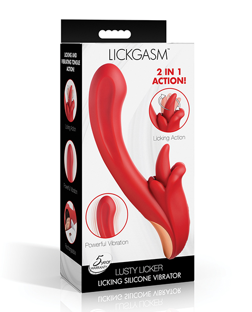Shop Lickgasm Lusty Licker Licking Silicone Vibrator online