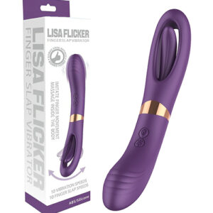 Shop Lisa Flicking G-Spot Vibrator - Purple online