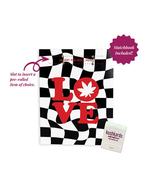 Order Love Retro Greeting Card w/Matchbook online
