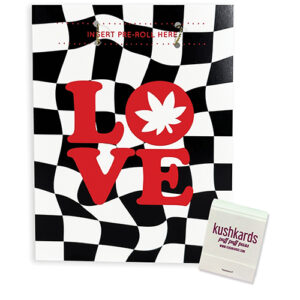Shop Love Retro Greeting Card w/Matchbook online