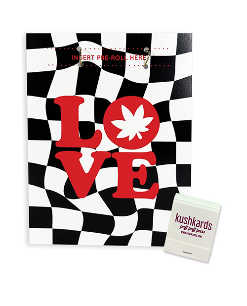 Shop Love Retro Greeting Card w/Matchbook online