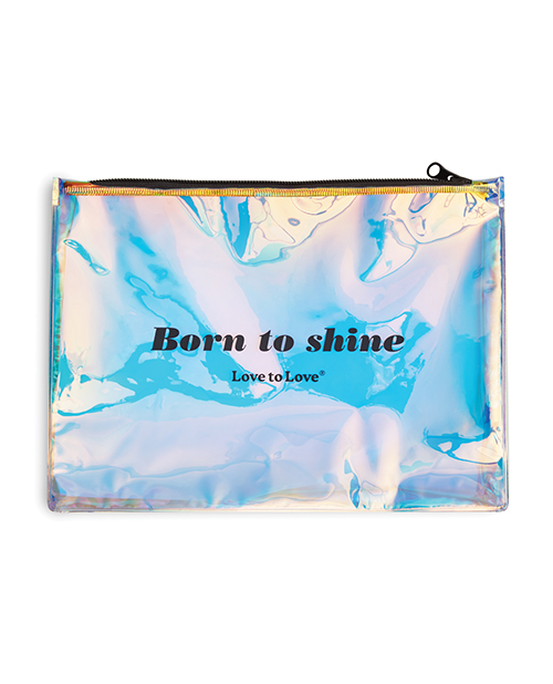 Shop Love to Love Born to Shine Pouch - Black Onyx online