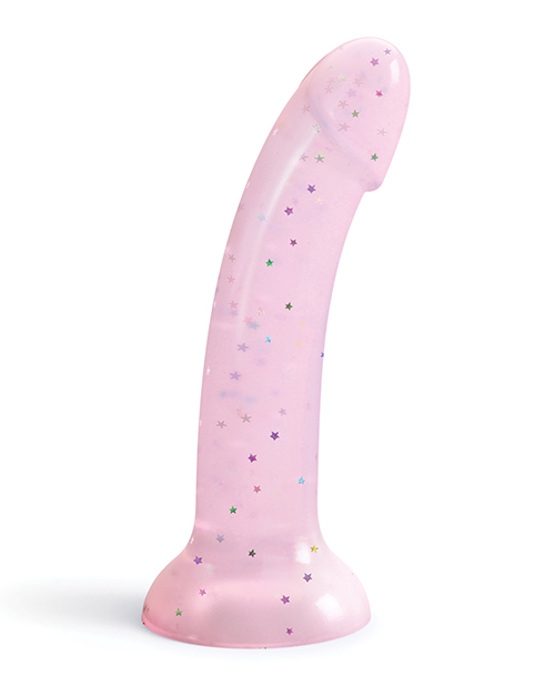 Order Love to Love Curved Suction Cup Dildolls Starlight - Pink online