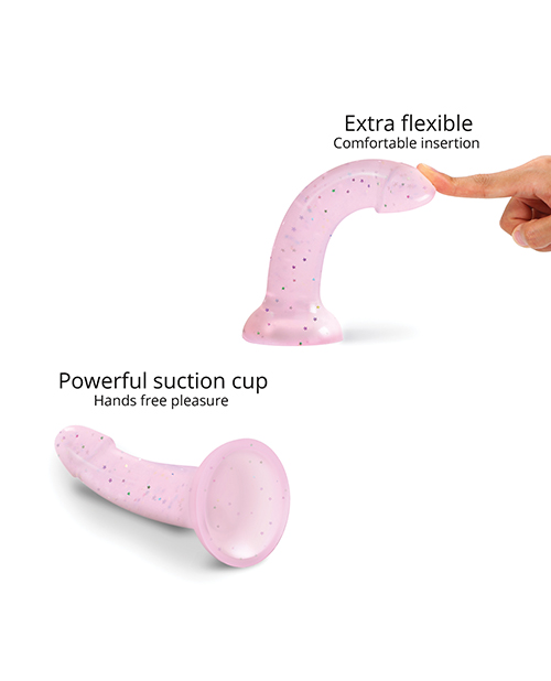 Buy Love to Love Love to Love Curved Suction Cup Dildolls Starlight - Pink