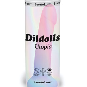 Shop Love to Love Curved Suction Cup Dildolls Utopia - Asst Colors online