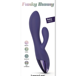 Shop Love to Love Funky Bunny Small Rabbit - Midnight Indigo online