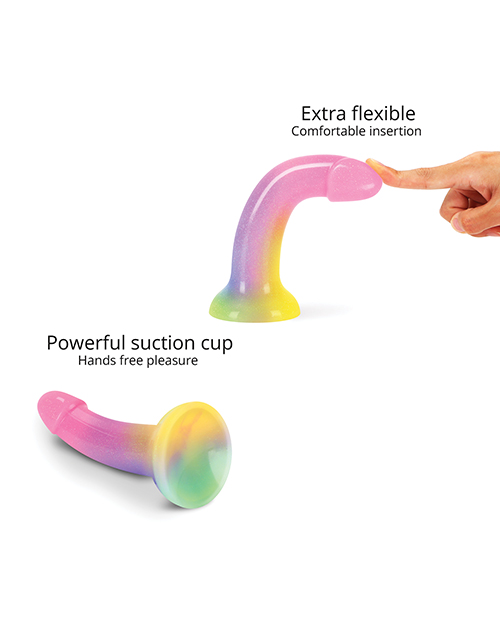 Buy Love to Love Love to Love Silicone Dildolls Stargazer - Gradient Rainbow w/Glitter