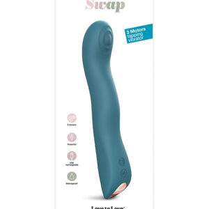 Shop Love to Love Swap Tapping Vibrator - Teal Me online