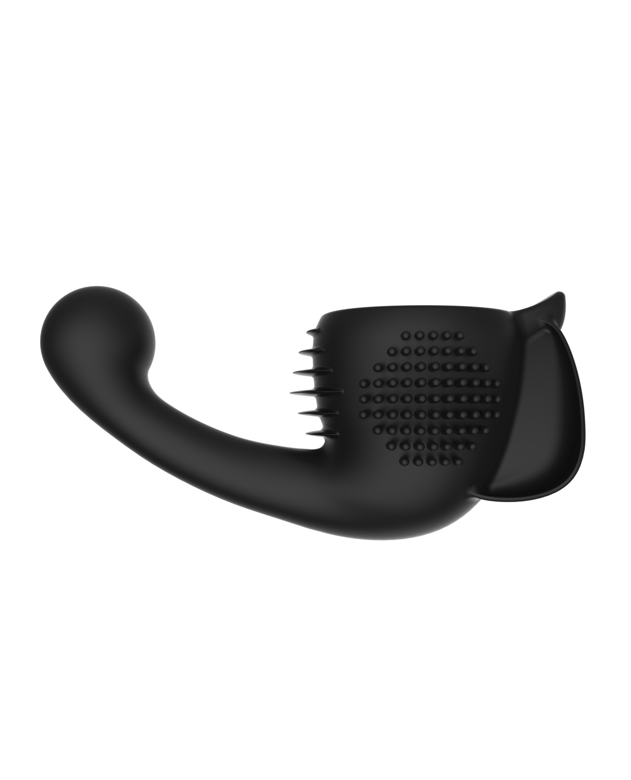 Order Lovense Domi Flexible Rechargeable Mini Wand Female Attachment - Black online