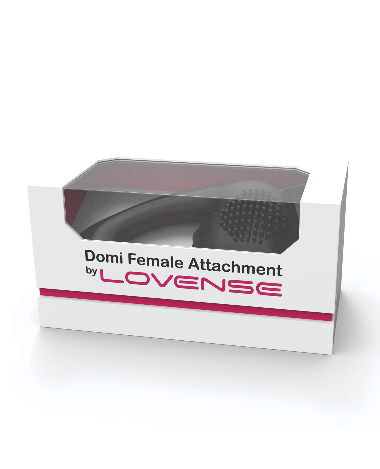 Shop Lovense Domi Flexible Rechargeable Mini Wand Female Attachment - Black online