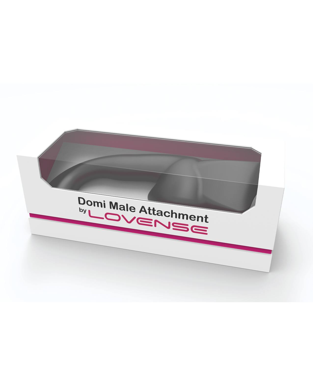 Shop Lovense Domi Flexible Rechargeable Mini Wand Male Attachment - Black online