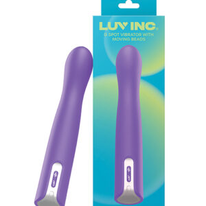 Shop Luv Inc. G-Spot Vibrator w/Moving Beads - Purple online