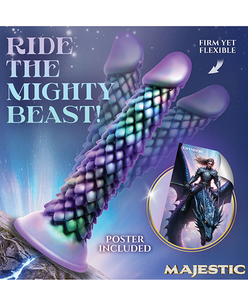 Shop Majestic Eryndor Silicone Dildo