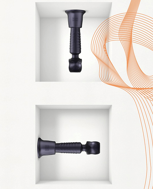 Manwan Holden Suction Cup Wand Holder - Black Plum for sale