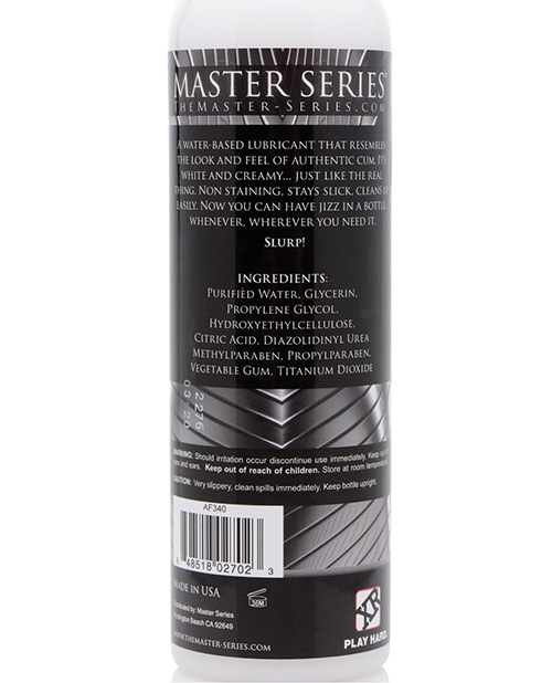 Order Master Series Jizz Unscented Lube - 8 oz online