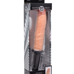 Shop Master Series Onslaught 13 Mode XL Vibrating Dildo Thruster - Light online