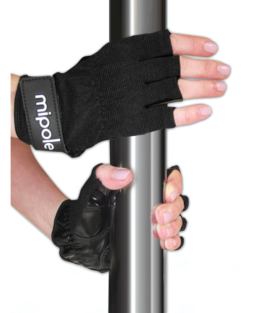 Shop MiPole Dance Pole Gloves (Pair) Medium - Black online