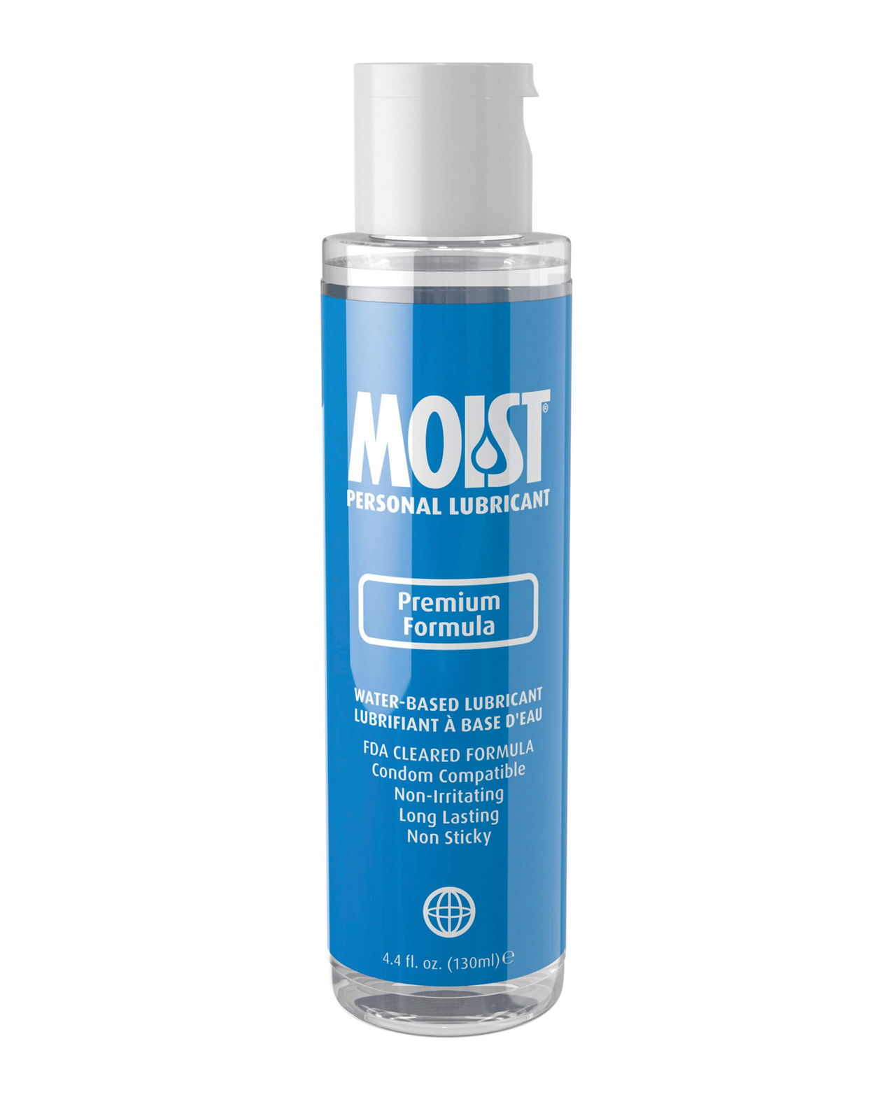 Shop moist premium formula water-based personal lubricant - 4. 4 oz online