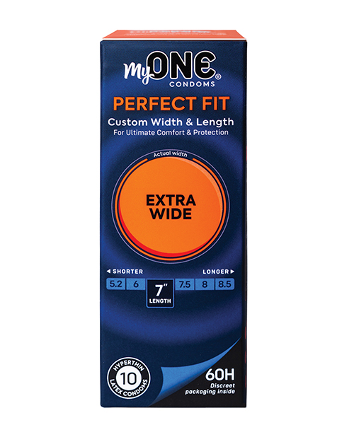Shop My One Extra Wide Condoms - Pack of 10 online