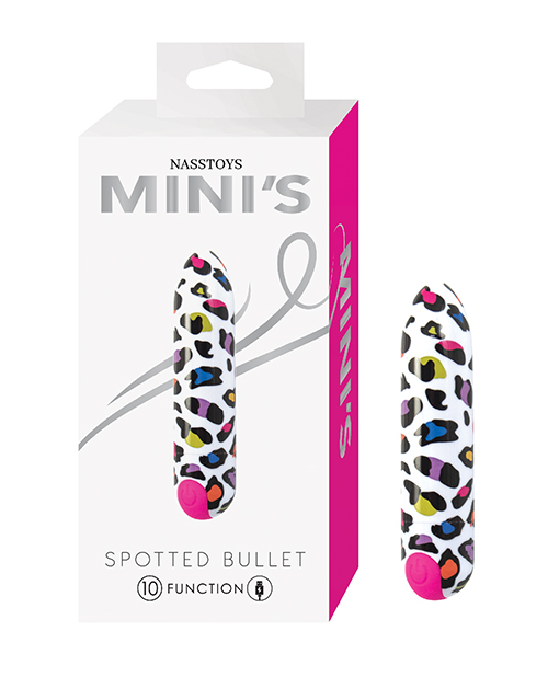 Buy Nasstoys Mini's Spotted Bullet - White online