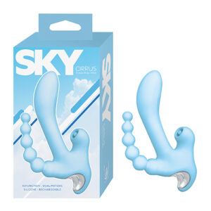 Shop Nasstoys Sky Cirrus Three Way Vibe - Blue online