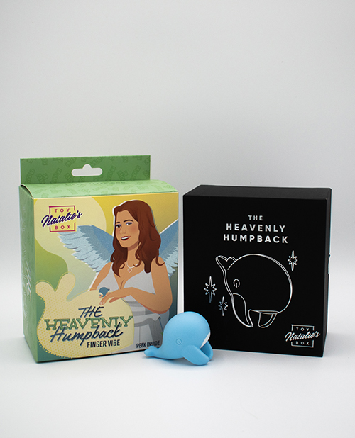 Natalie's Toy Box Heavenly Humpback Finger Vibe - Blue for sale