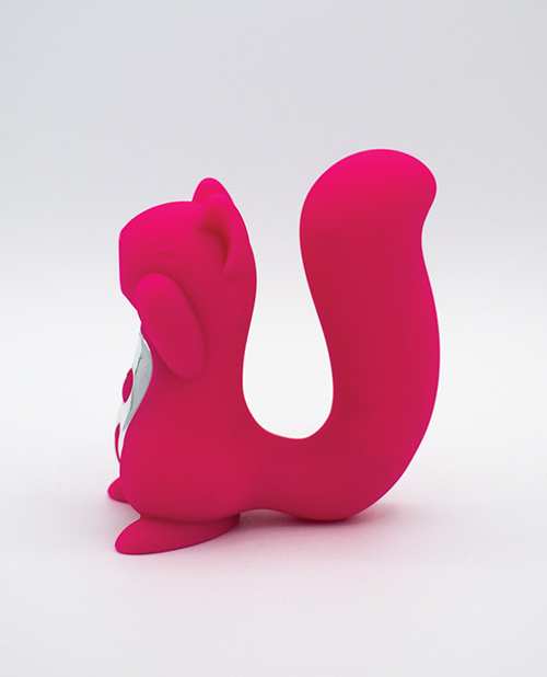 Natalie's Toy Box Screaming Squirrel Pulsing and Vibrating - Hot Pink for sale
