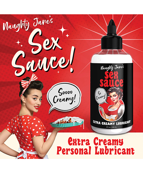 Order Naughty Jane's Sex Sauce Extra Creamy Lubricant - 8 oz online