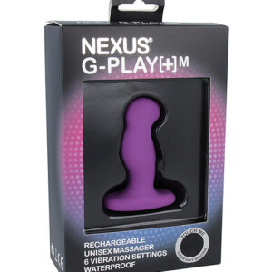 Shop Nexus GPLAYMED Unisex Rechargeable Vibrator - Purple online