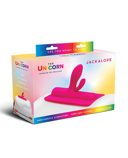 Shop NO ETA The Cowgirl Unicorn Jackalope Silicone Attachment - Pink online