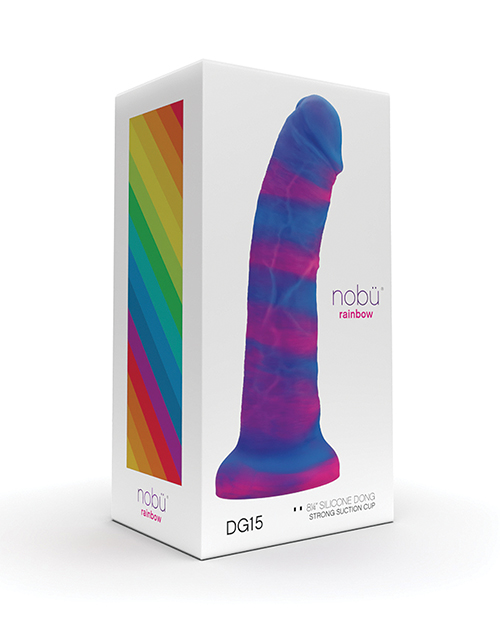 Buy Nobu Nobu Rainbow 8" Dildo w/Suction Cup - Cosmic