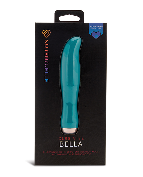 Shop Nu Sensuelle Bella Velvet Touch Vibe - Emerald Green online