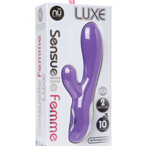 Shop Nu Sensuelle Femme Luxe 10 Fun Rabbit Massager - Purple online