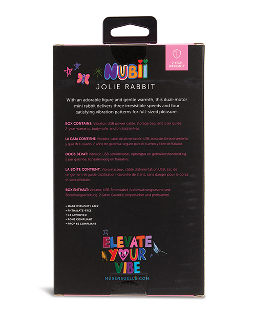 Buy Nu Sensuelle Jolie Nubii Warming Mini Rabbit - Blue