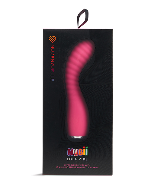 Shop Nu Sensuelle Lola Nubii Flexible Warming Vibe - Pink online