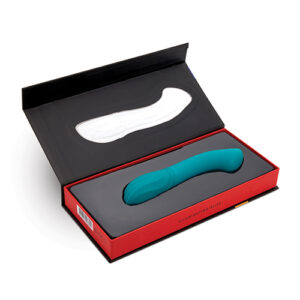 Shop Nu Sensuelle Luna Velvet Touch Vibe - Emerald Green