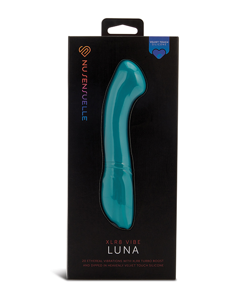 Shop Nu Sensuelle Luna Velvet Touch Vibe - Emerald Green online