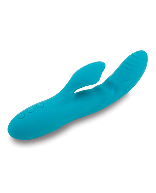 Buy Nu Sensuelle Nu Sensuelle Nubii Kiah Turbo Boost & Heating Dual Stim Rabbit - Blue