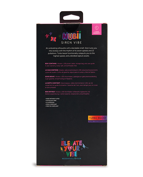 Shop Nu Sensuelle Siren Nubii G-Spot Vibe w/Hinge - Pink