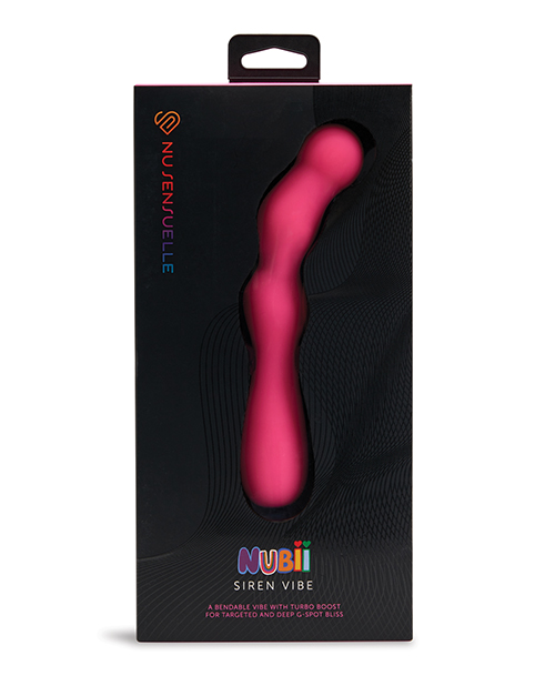 Shop nu sensuelle siren nubii g-spot vibe w/hinge - pink online