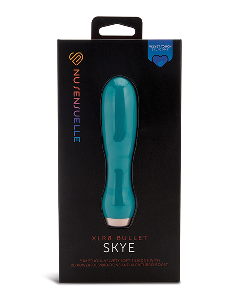 Shop Nu Sensuelle Skye Velvet Touch Vibe - Emerald Green online