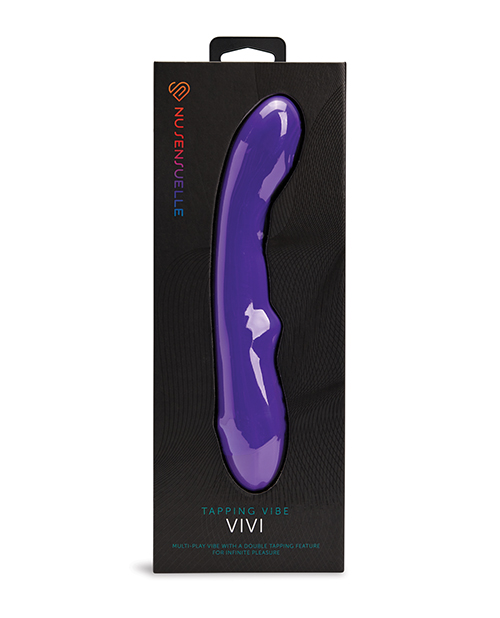 Shop Nu Sensuelle Vivi Double Tapping Vibe - Deep Purple online