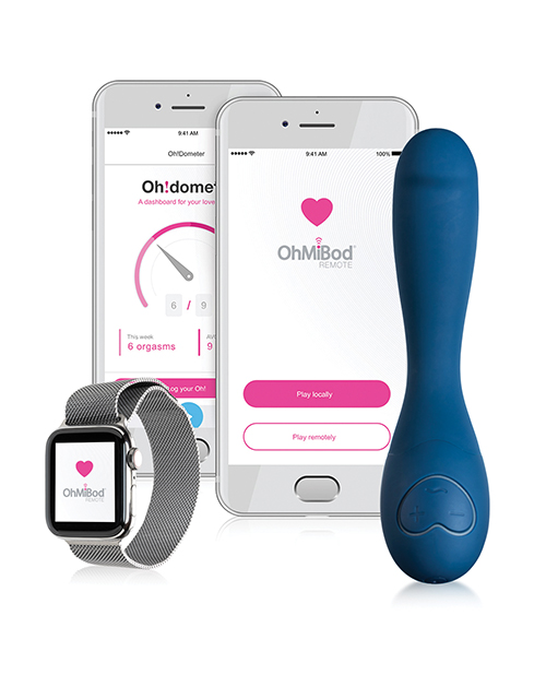 Shop OhMiBod Blue Motion Nex 2 2nd Generation - Navy