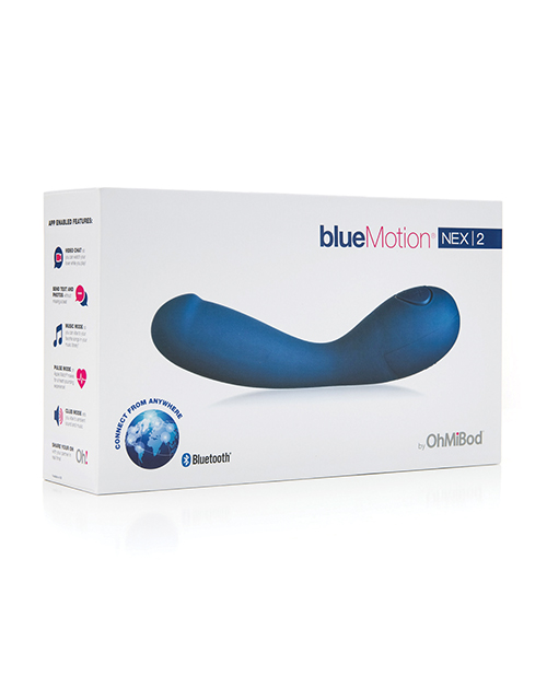 Shop OhMiBod Blue Motion Nex 2 2nd Generation - Navy online