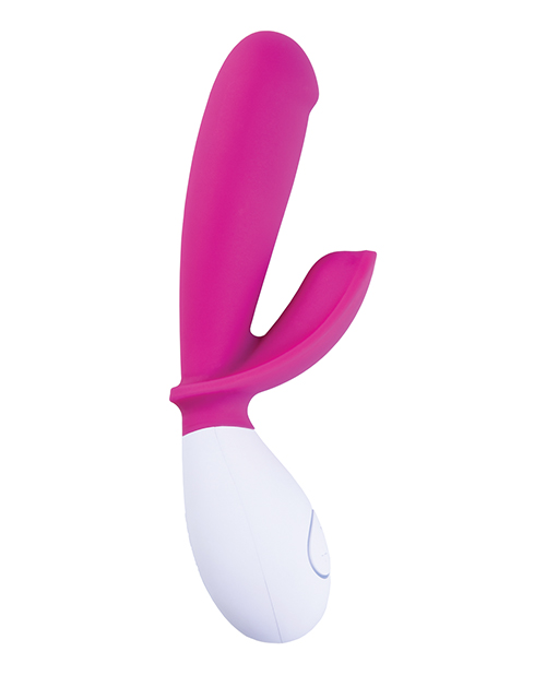 Shop OhMiBod Lovelife Snuggle Dual Stimulation Vibe - Pink online